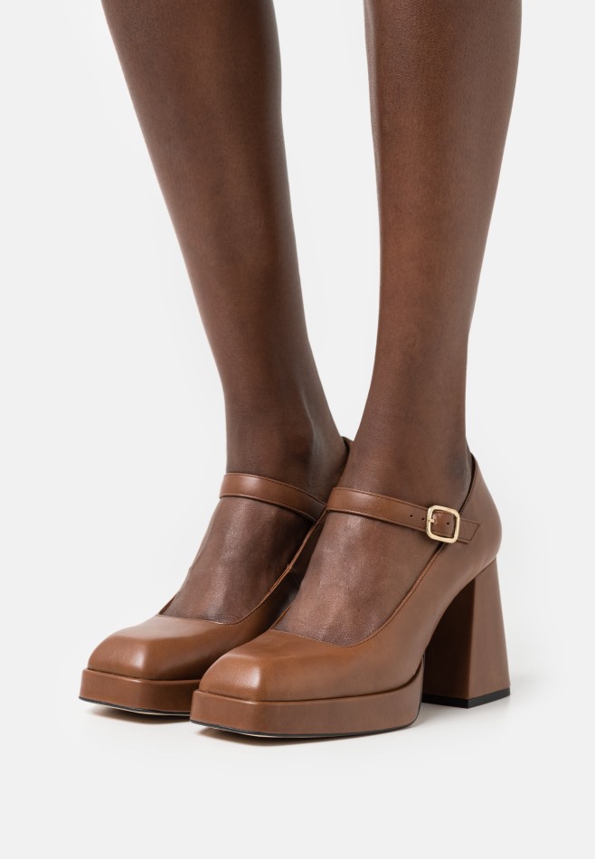 Vegan Noella - Talons Plateforme Gabor | Rose Vif Exclusif